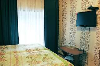 Гостиница Корона Домбай Улучшенный двухместный номер с 1 кроватью или 2 отдельными кроватями, вид на горы-5